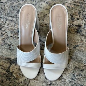 Size 8 White Sandals